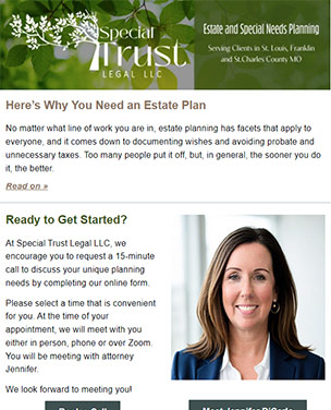 Estate Planning Newsletter - Subscribe Today!